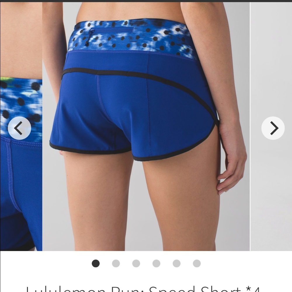 Lululemon Speed Shorts 2.5”